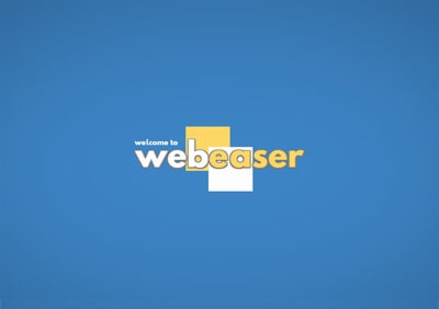 webeaser example: intro
